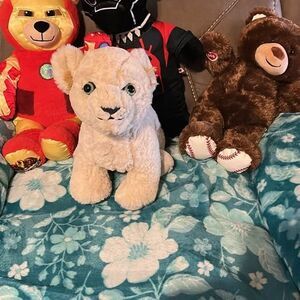 Build-a Bear Workshop Lot like new.  Superhero Disney Baseball